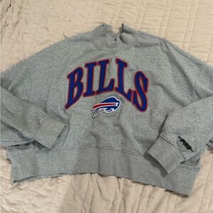 Buffalo Bills Gray Mockneck Sweatshirt